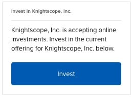 Invest Knightscope